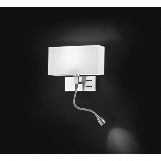 Perenz WANDLEUCHTE MIT LED-ARM PERENZ Leuchte Lampe Wandlampe LED A+ 40 Metall