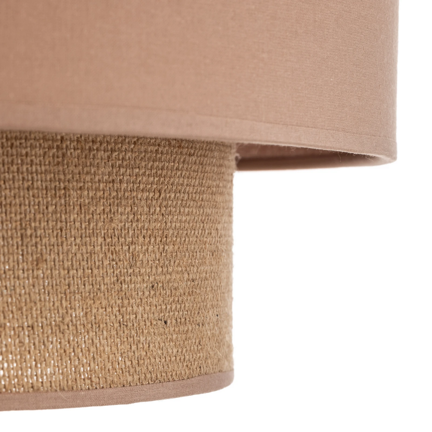 Euluna Hängeleuchte Boho Hängelampe Deckenlampe Lampe ø45cm 1flg Cappuccino/Jute B-Ware - 5903689189798