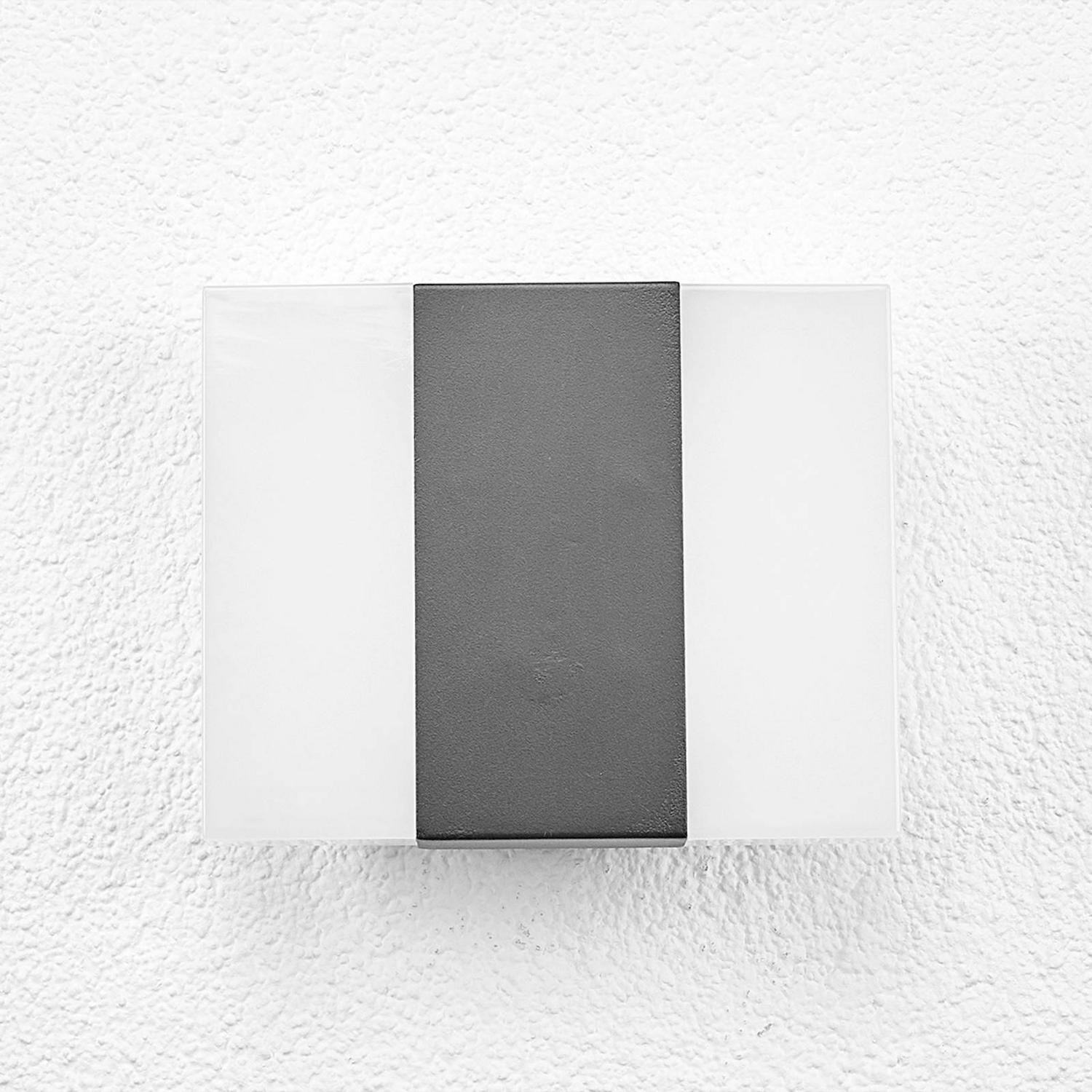 B-Ware Lindby Börje Led Außenwandleuchte Wandleichte Außenlampe Lampe 9 Watt Grafitgrau