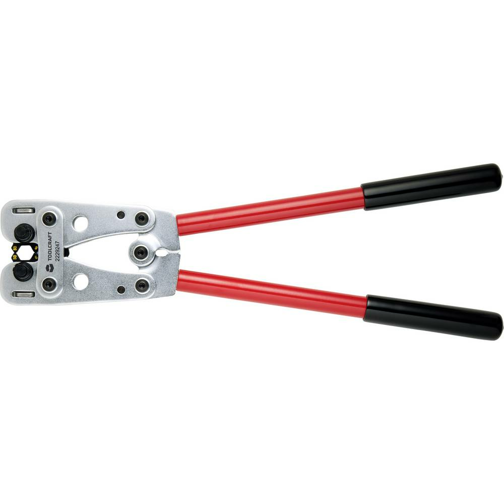 B-Ware Toolcraft Crimpzange Presszange Zange Sechskant 6 Bis 50 Mm² Kupferrohrenden