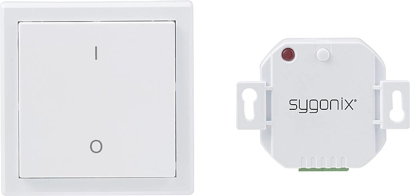 Ensemble d'interrupteurs RSL, interrupteur sans fil à montage en surface, interrupteur encastré, puissance max. 2000 W, 347