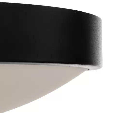 Deckenleuchte Jaris Deckenlampe Lampe Leuchte 2-flammig Glas Ø36cm