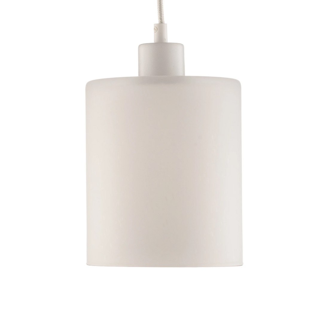 Pendellampe Soda mit Glasschirm weiß Ø15cm Deckenlampe Deckenleuchte Lampe Licht