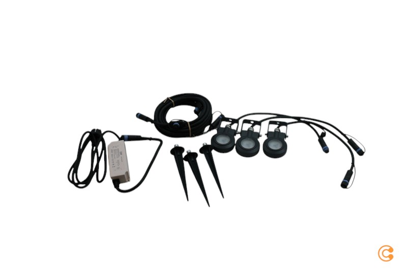 Paulmann Plug & Shine Sting Wegelicht Wegeleuchte Spießleuchte 3er Basis Set B-Ware - 4000870936962