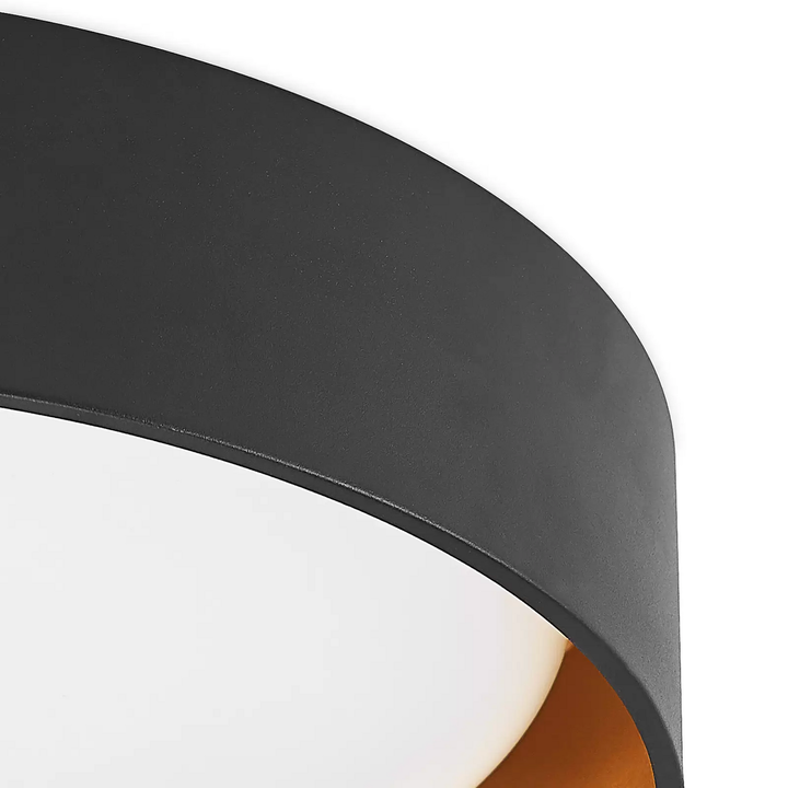 Lindby Gracjan Led Deckenleuchte Cct Schwarz Gold Deckenlampe Leuchte Lampe 324 B-Ware