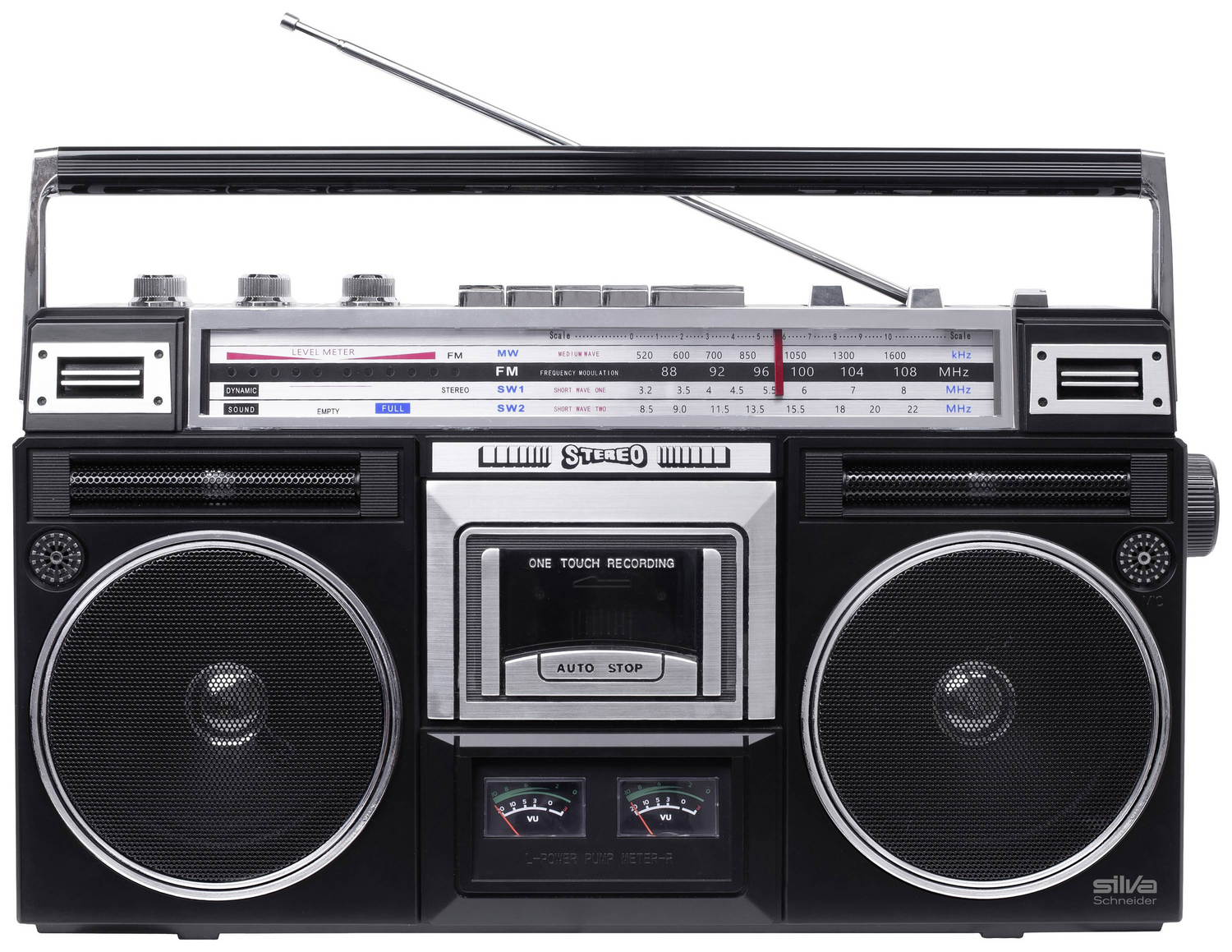 B-Ware Silva Schneider Pcr 1980 Kassettenradio Ukw Mw Kw Kassette Bluetooth Usb U672