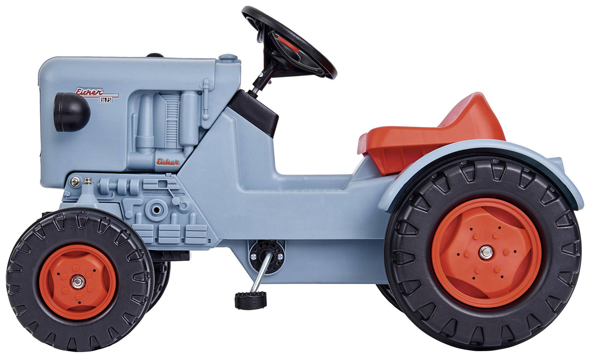 BIG Traktor Trettraktor Tretfahrzeug Kindertraktor Rutscher EICHER DIESEL ED 16 - 4004943565653