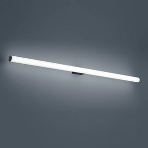 B-Ware Helestra Spiegelleuchte Badleuchte LED Loom schwarz 120 cm warmweiß Acryl Metall