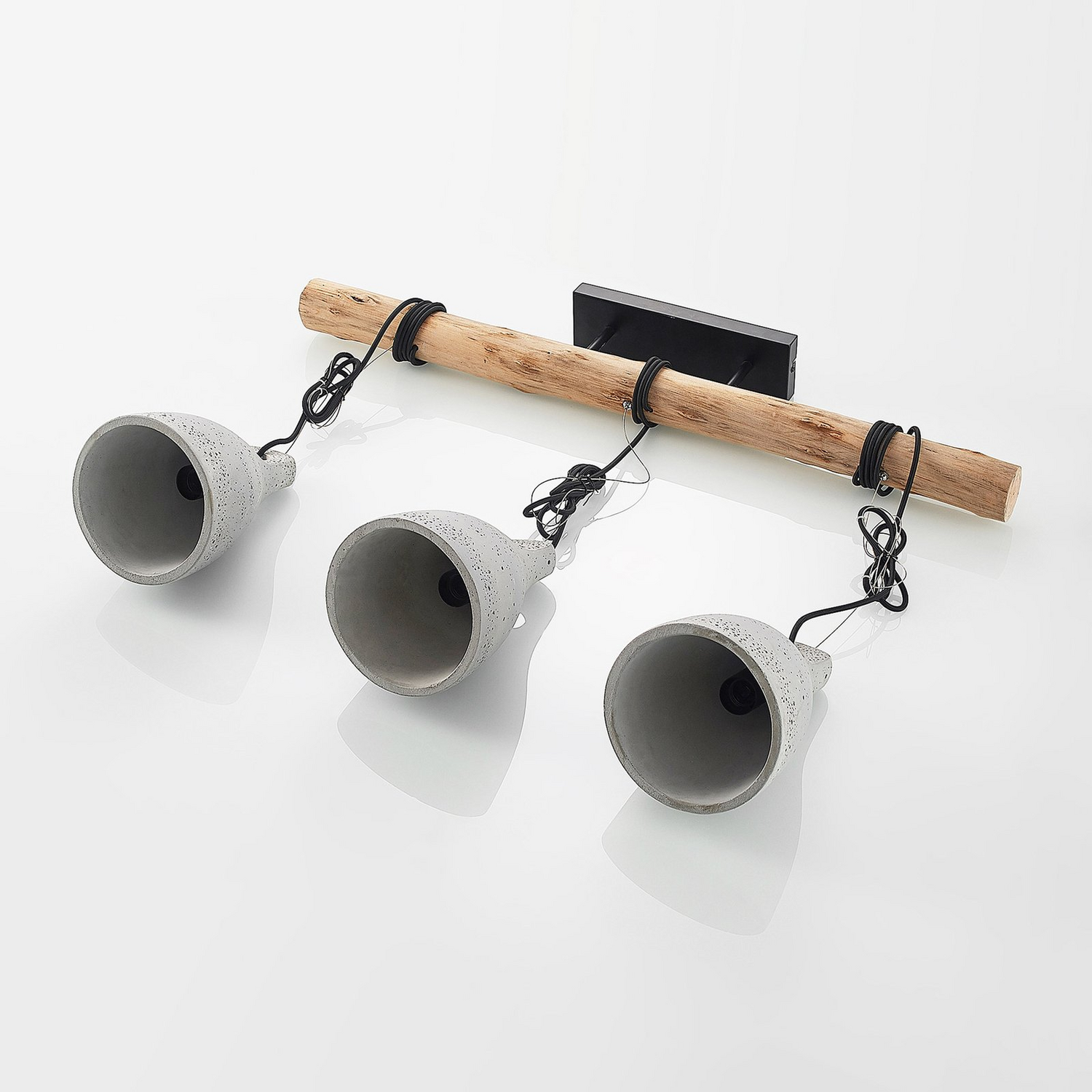 Lindby Esmila Hängeleuchte Mit Betonschirmen Deckenlampe Lampe Leuchte Spot 823 B-Ware - 4251911719703