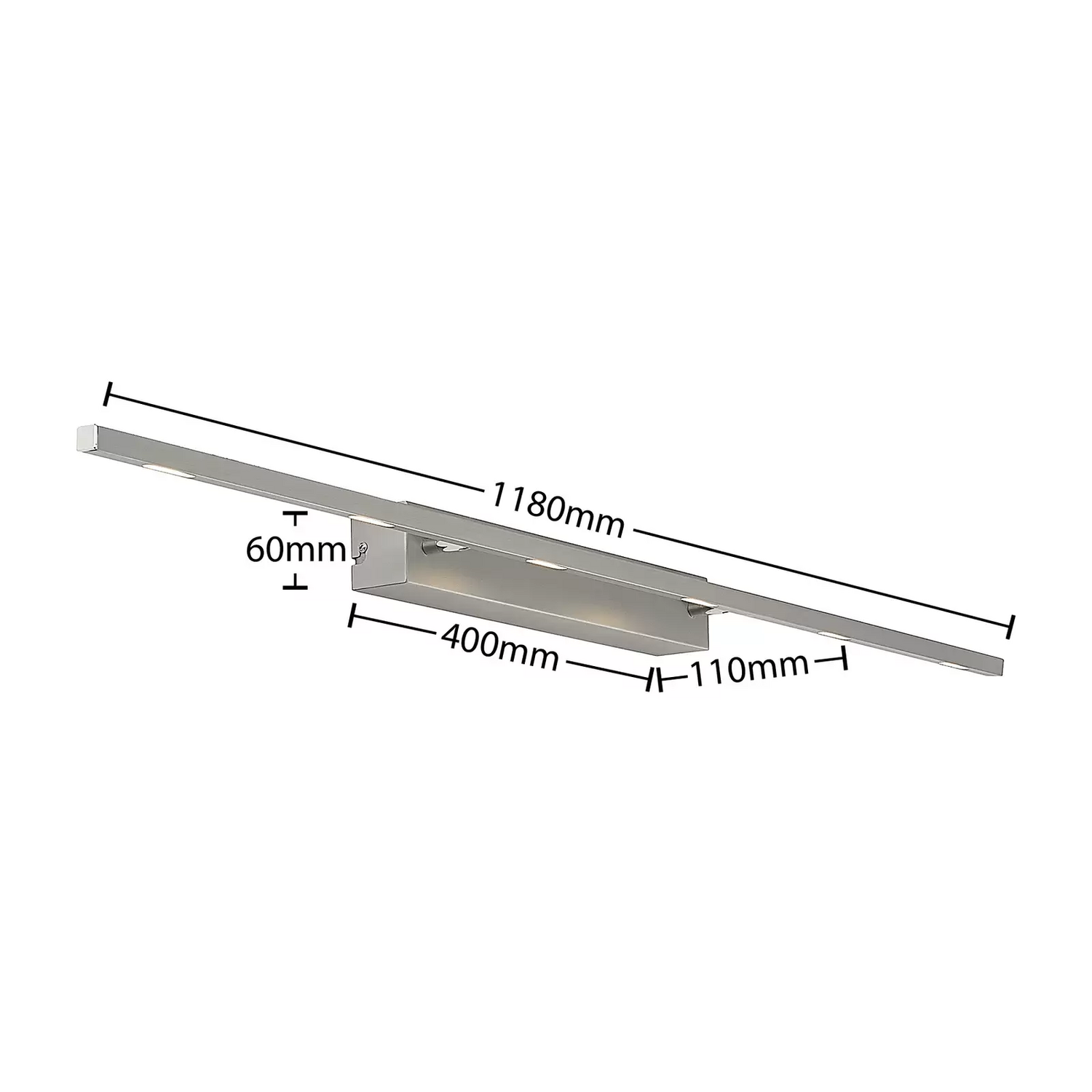 B-Ware Lucande Alexis Led Bilderleuchte Matt Schrankleuchte Leuchte Lampe Bad Licht104