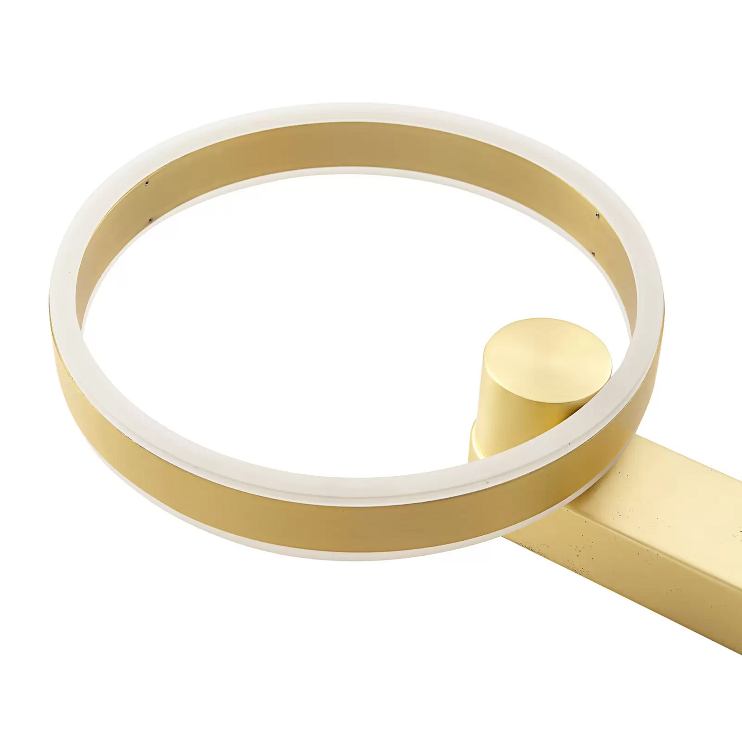 Lucande Yekta Led Wandlampe Wandleuchte Wohnzimmerlampe Lampe Leuchte Messing B-Ware - 4251911761917