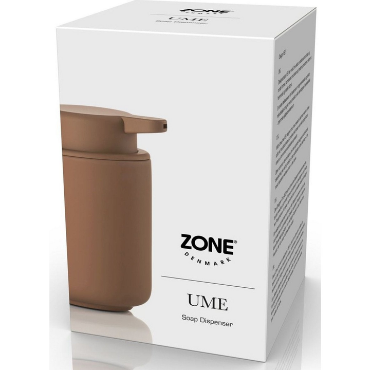 Zone Denmark Ume Seifenspender Seifen-Spender Steinzeug H 12,8 cm terracotta