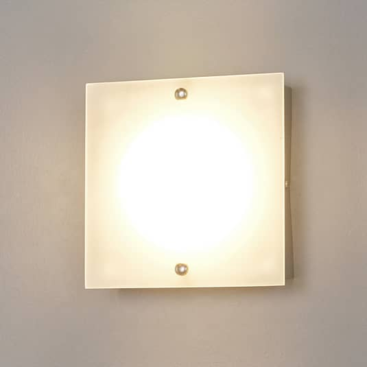 Lindby Dekorative LED-Wandleuchte Wandleuchte Lampe Leuchte Annika weiß silber
