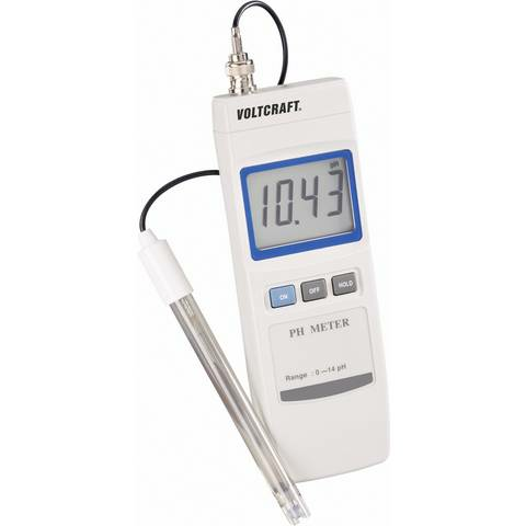 Voltcraft Ph 100 Atc Digitales P H Meter Messgerät Ph Wert Prüfer Aquarium P614 B-Ware