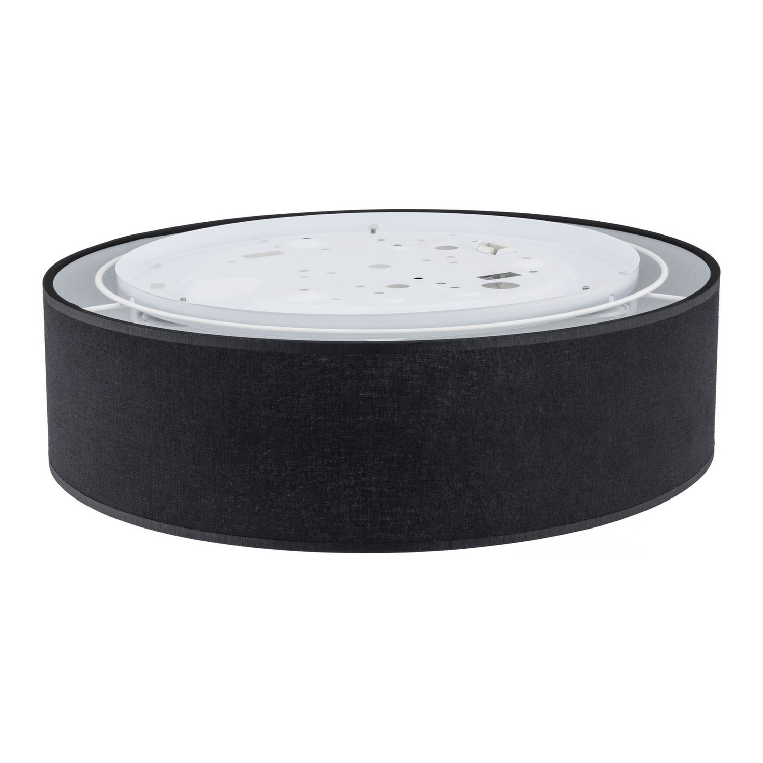 B-Ware Rondo Deckenleuchte Lampe Schwarz Hauptlicht Deckenlampe ø 50 Cm Leuchte Led 226