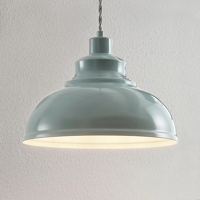 Lindby Vintage-Pendelleuchte Lampe Leuchte Pendelleuchte Albertine Metall b551