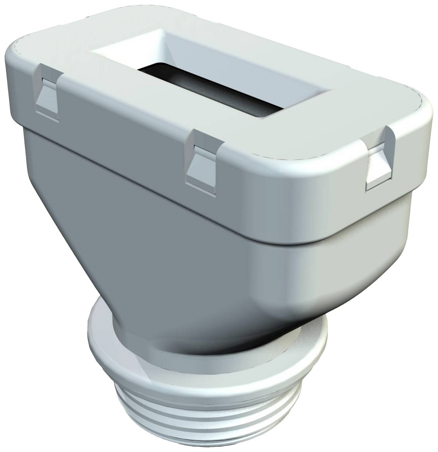 B-Ware OBO Bettermann 2013006 Flachkabelverschraubung Kunststoff Dunkelgrau 25 Stück