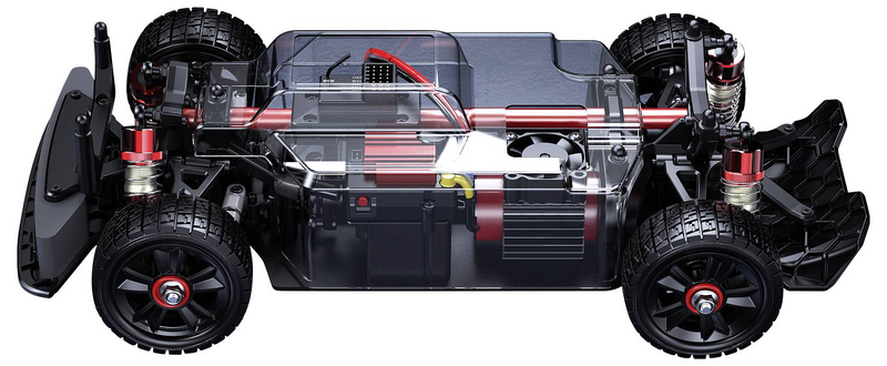 B-Ware Mjx Hyper Go Schwarz Brushless 1:14 Rc Modellauto Elektro Rally Siehe Text/Foto