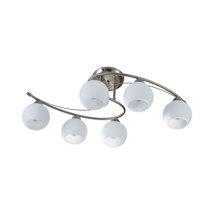 Lindby Esszimmer-Deckenlampe Deckenlampe Lampe Leuchte Svean Licht E14 6-flammig