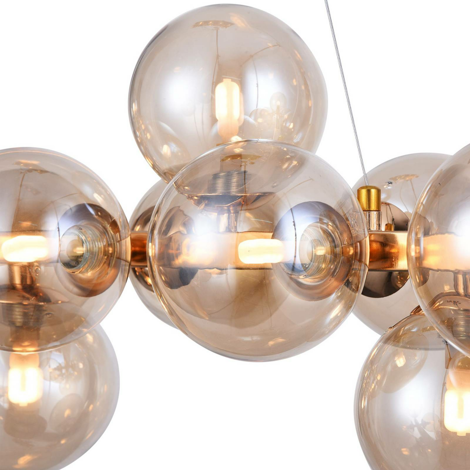 Maytoni Hängeleuchte Dallas Hängeleuchte Leuchte Designerleuchte G9 Goldfarben   B-Ware