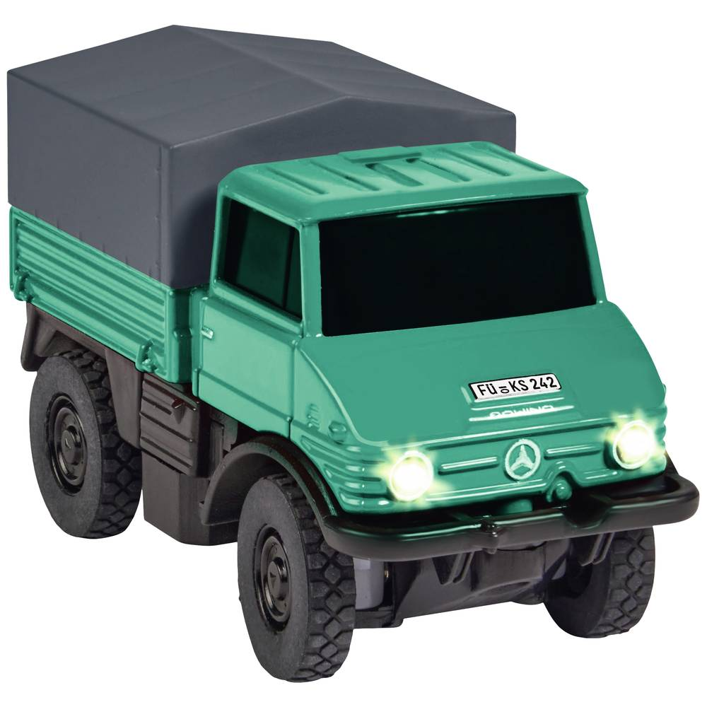 B-Ware Carson Modellsport 500504165 Mb Unimog Forst Mit Hänger 1:87 Rc Modell Lkw Auto