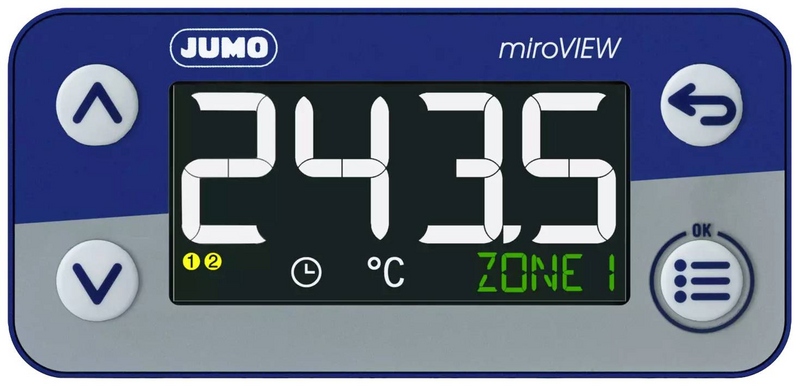 Jumo 701580/0-05-23-02 Temperaturregler Regler -200 bis +600 °C Digitalanzeiger