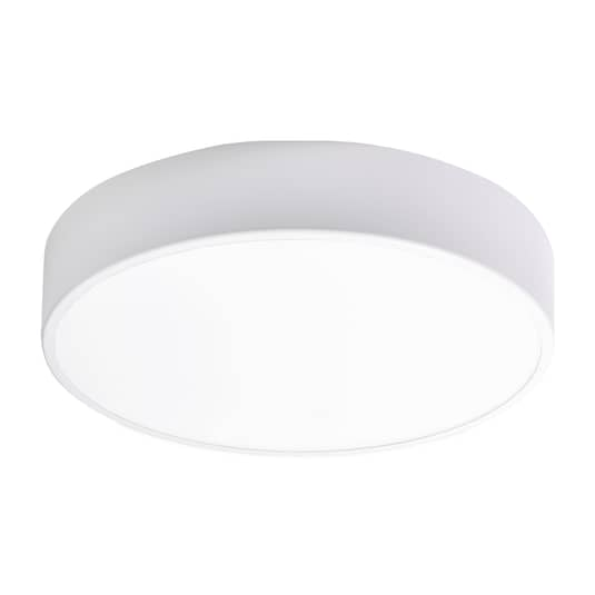 Euluna Deckenlampe Cleo 400 IP54 Ø 40 cm weiß Deckenlampe Deko-Deckenlicht E27
