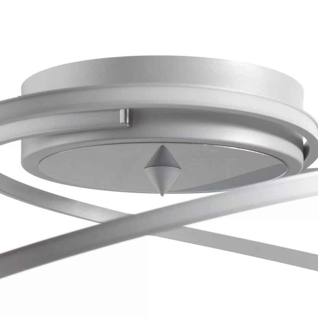 LED-Deckenleuchte Lungo 3-armig alu mit Fernbed. Deckenlampe SIEHE TEXT/FOTO