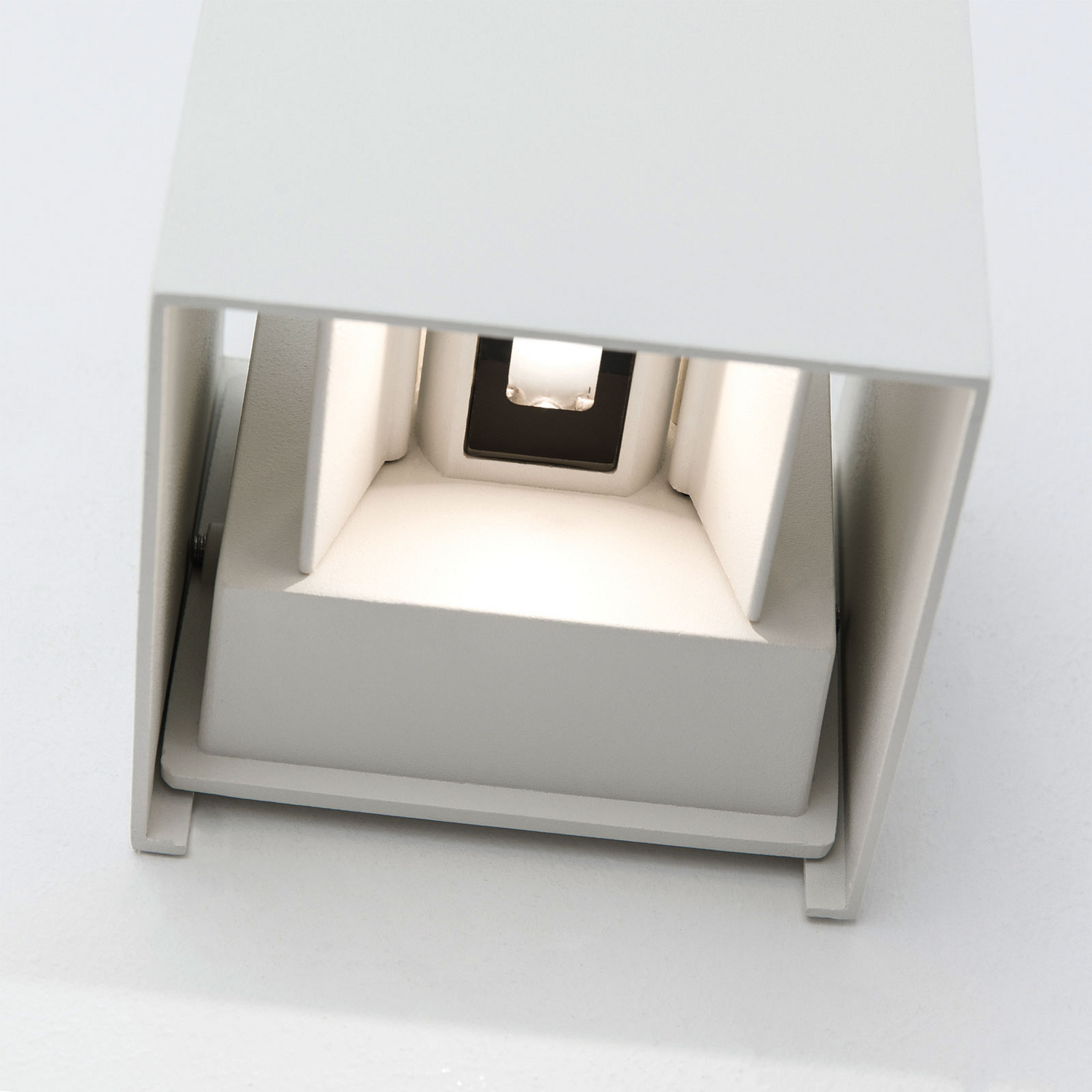 Led Außenwandleuchte Cube Weiß Metall 10 Cm Up/Down Wandlampe Wandleuchte Lampe B-Ware - 9003090253623