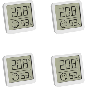 B-Ware Tfa Dostmann 4er Set Digitales Thermo Hygrometer Mit Komfortzone Thermometer