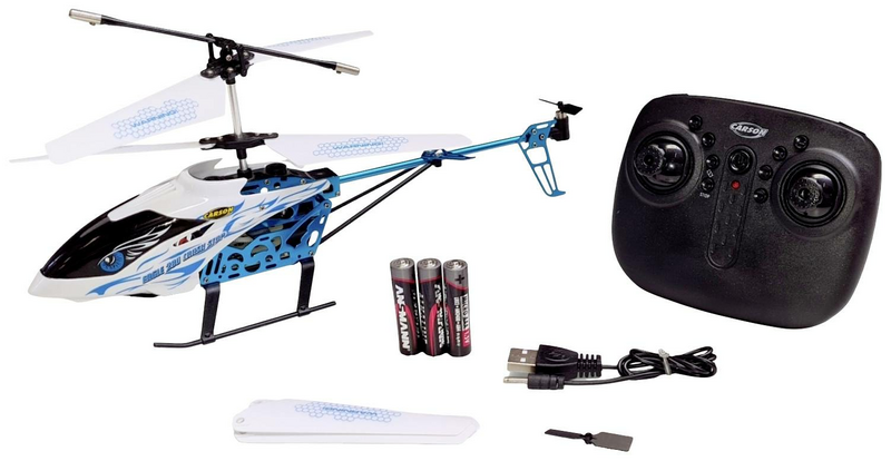 C-Ware Carson Modellsport Eagle 280 Crash Stop 2.4 G 100% Rtf Rc Hubschrauber Siehe Text - 4005299009709