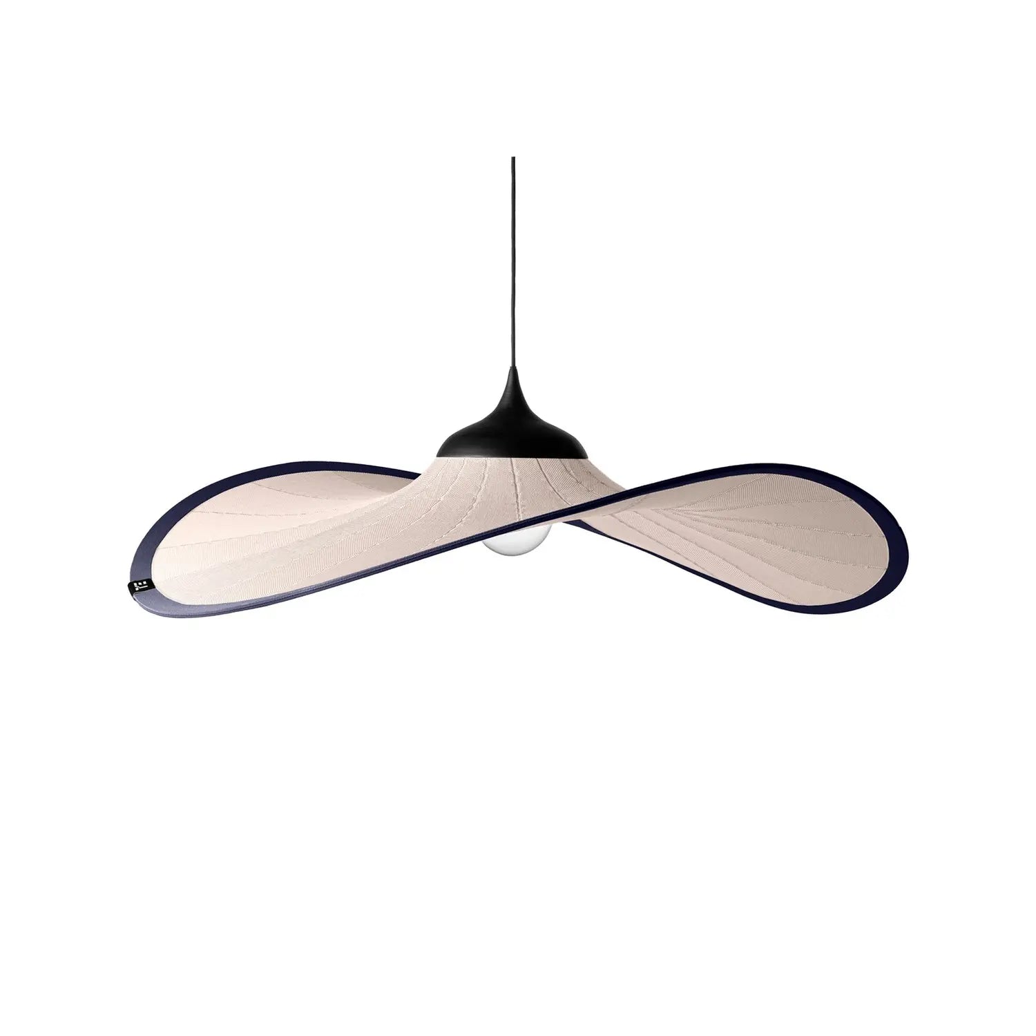 B-Ware Easy Light Pendelleuchte Hängelampe Bloom Creme Textil Edelstahl 120 Cm E27 Led - 8445836024943
