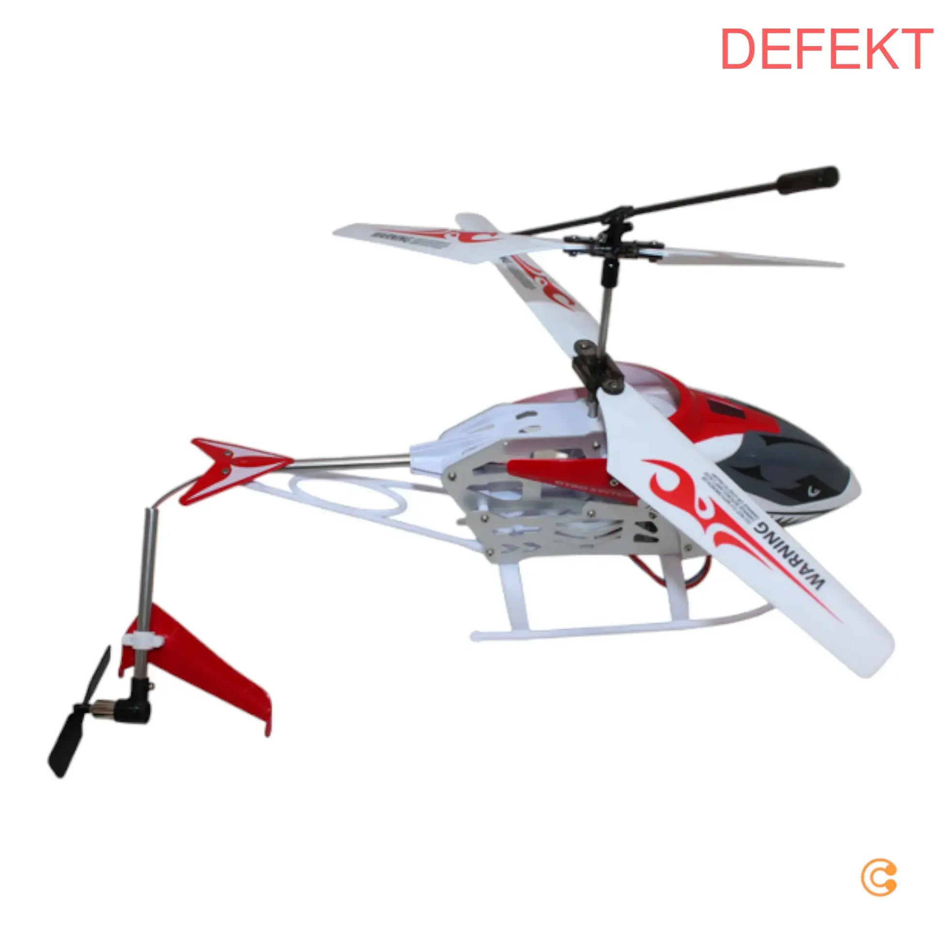 D-Ware Carson Rc Sport Easy Tyran 250 Rc Einsteiger Rt F Modellhubschrauber Defektware - 4005299008122