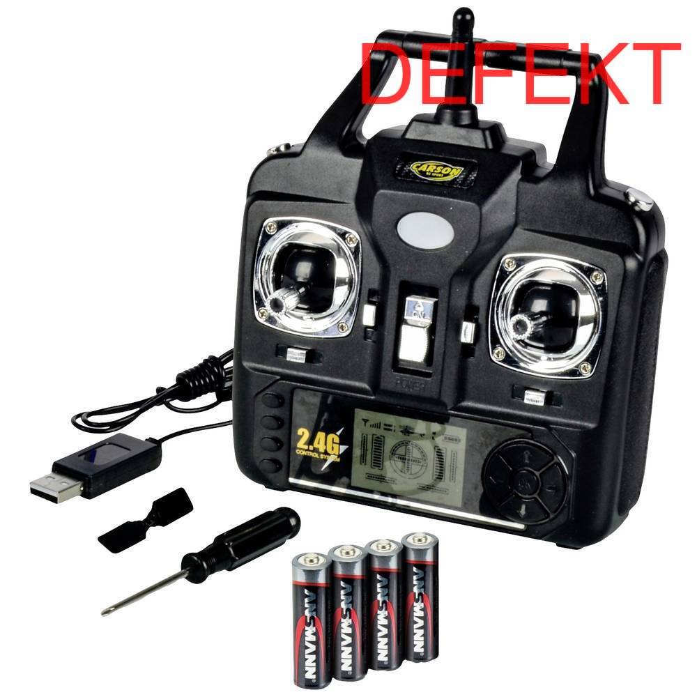 D-Ware Carson Rc Sport Easy Tyran 250 Rc Einsteiger Rt F Modellhubschrauber Defektware - 4005299008122