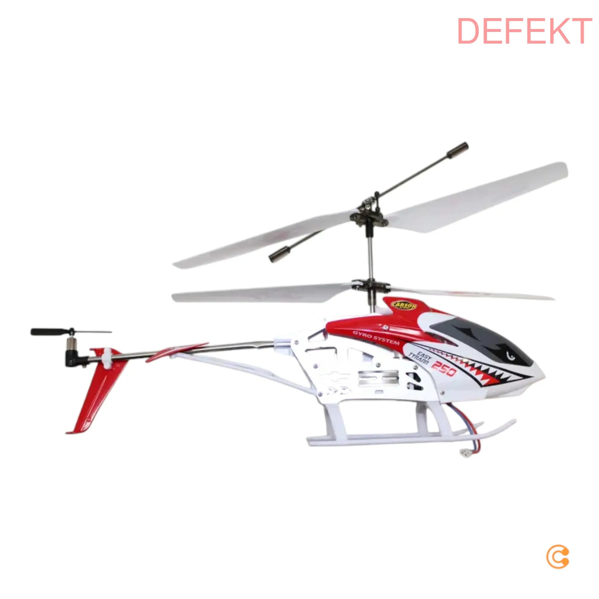 Carson Rc Sport Easy Tyran 250 Rc Einsteiger Hubschrauber Rt F Defektware D-Ware - 4005299008122