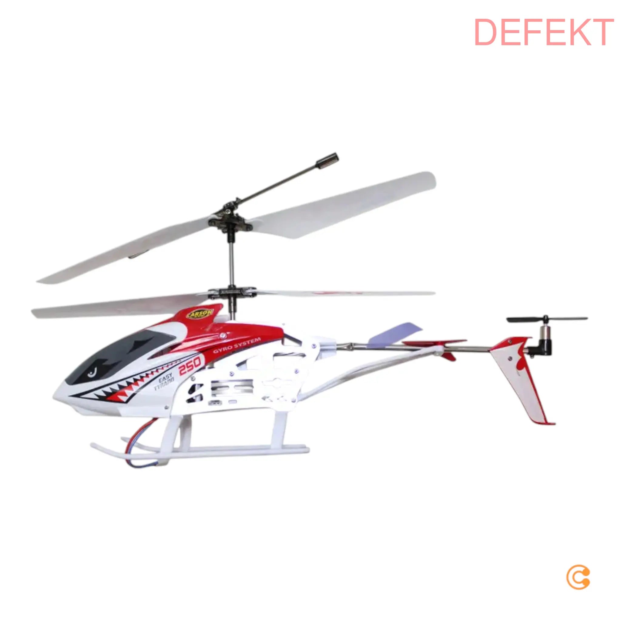 Carson Rc Sport Easy Tyran 250 Rc Einsteiger Hubschrauber Rt F Defektware D-Ware - 4005299008122