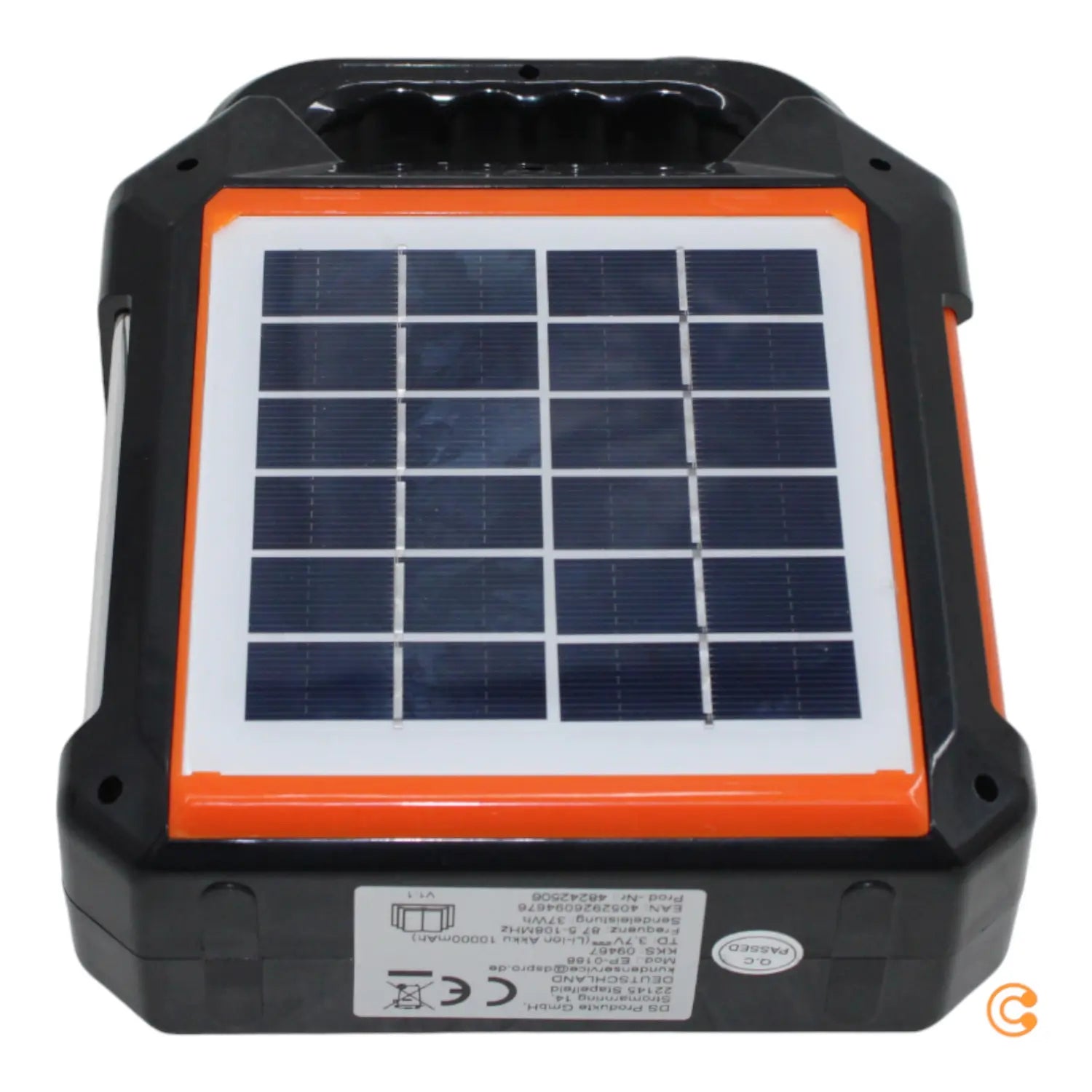 B-Ware Eas Ymaxx Solar Generator Kit Solar Powerbank Stromversorgung 10000m Ah Schwarz - 4052926094676