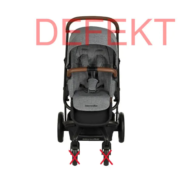 Easywalker Harvey 3 Kinderwagen Exclusive Grey Buggy Reisebuggy Defektware D-Ware - 18512711
