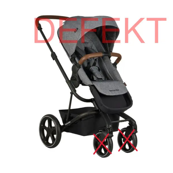 Easywalker Harvey 3 Kinderwagen Exclusive Grey Buggy Reisebuggy Defektware D-Ware - 18512711