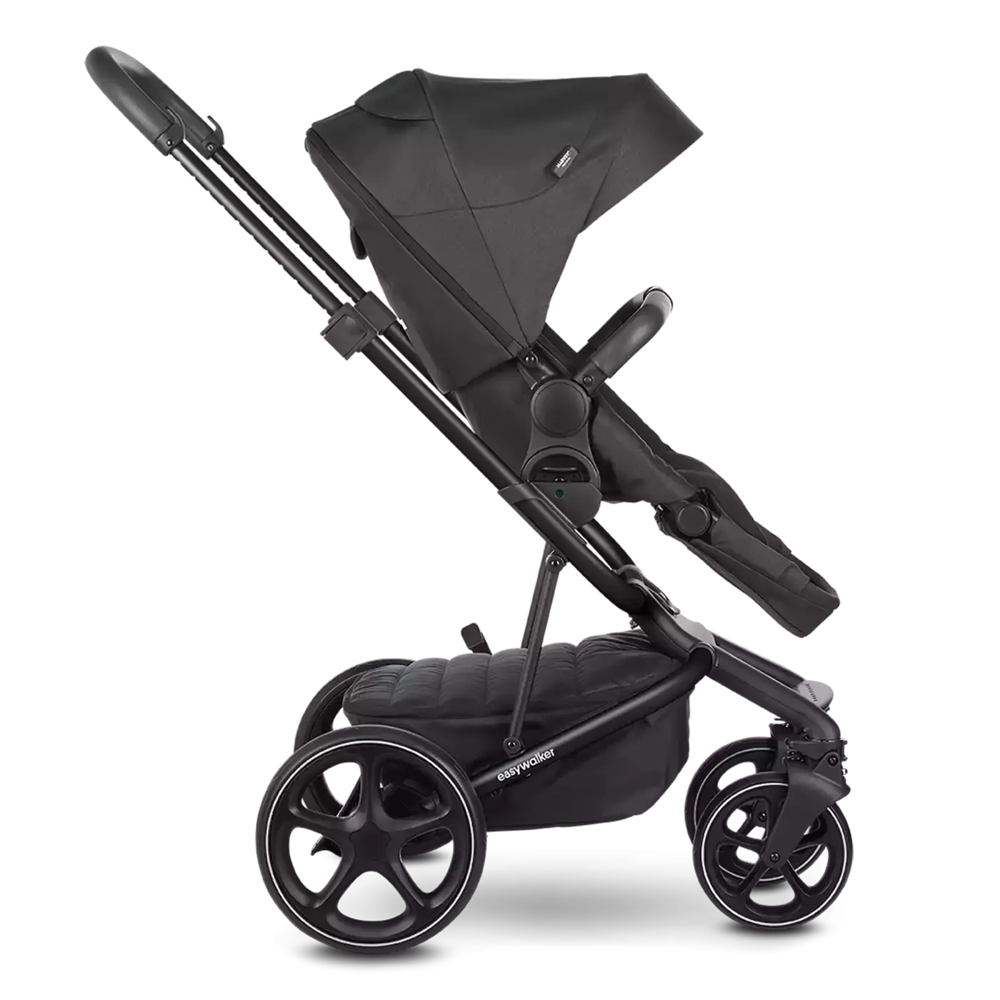 Easywalker Kinderwagen Buggy Harvey³ Jet Black All Black Höhenverstellbar Duo   B-Ware - 8720512112139