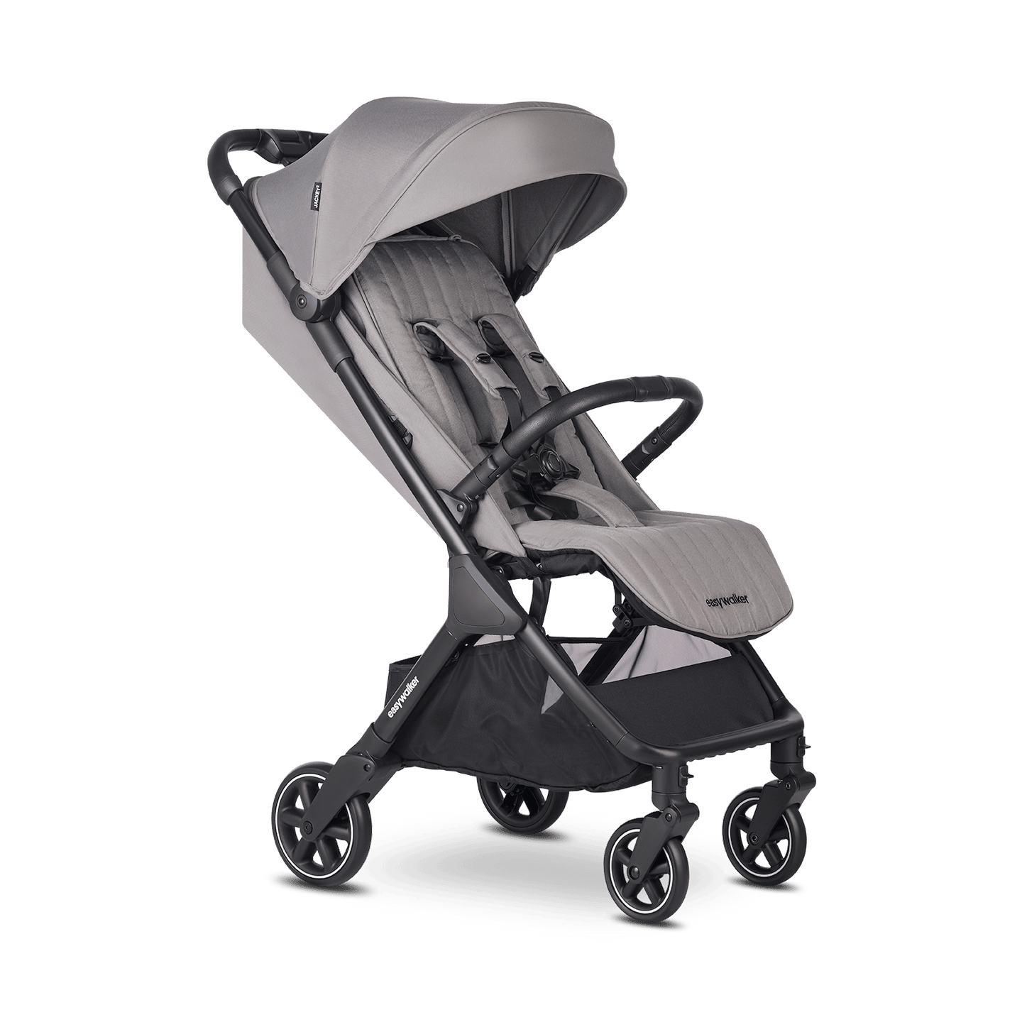 B-Ware Easywalker Jackey² Buggy Sportwagen Kinderwagen Pebble Grey Faltbar Leicht