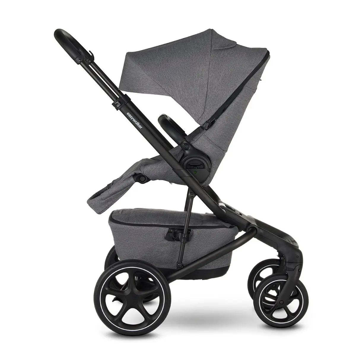 B-Ware Easywalker Kinderwagen Buggy Jimmey Iris Grey Kinderwagen Sitz Grau Einkaufskorb - 8720512112702