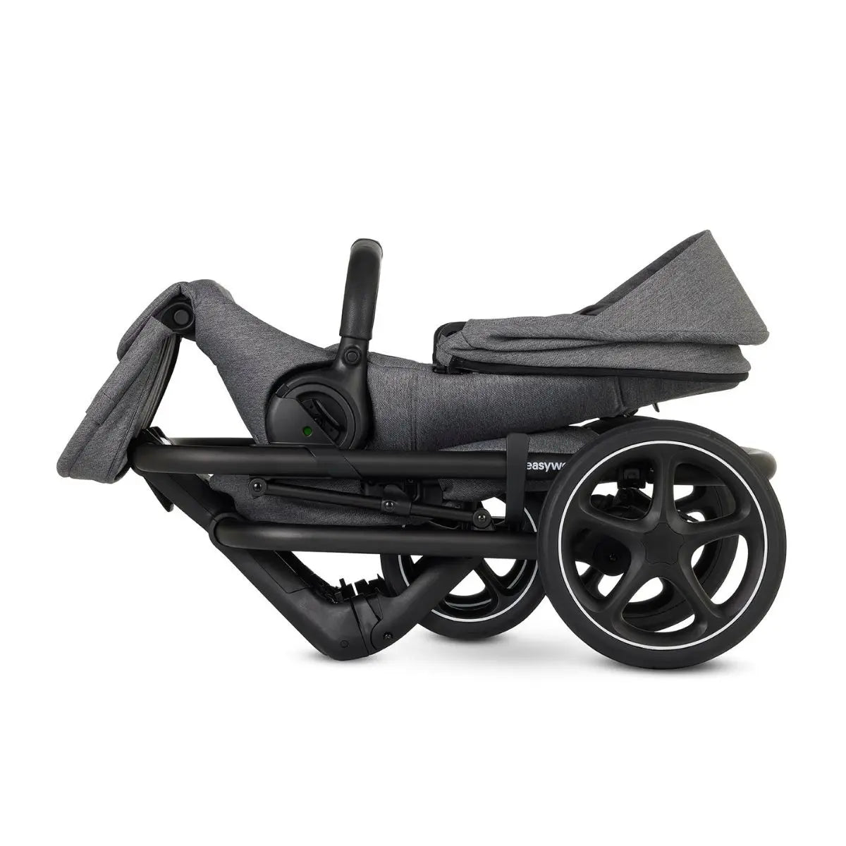 B-Ware Easywalker Kinderwagen Buggy Jimmey Iris Grey Kinderwagen Sitz Grau Einkaufskorb - 8720512112702