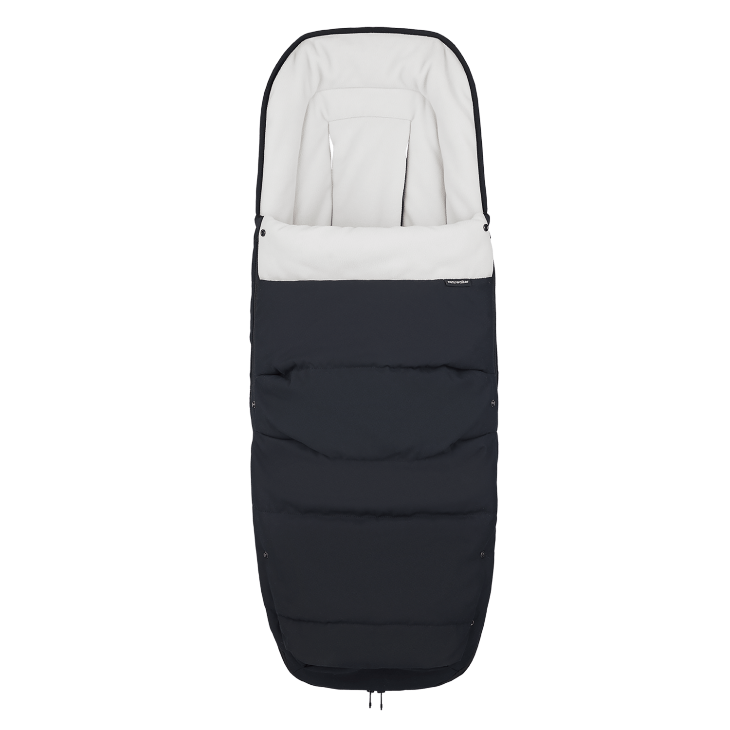 B-Ware Easywalker Universaler Fußsack Kinderwageneinsatz Buggyzubehör Coral Black - 8720512115468