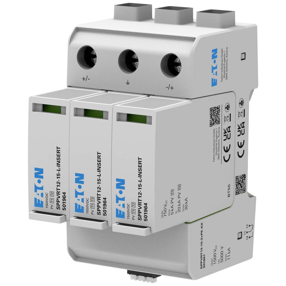 Eaton EP-501962 SPPVRT12-10-4-INSERT Überspannungsschutz-Modul Schutzgerät - 9010653062837