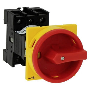 B-Ware Eaton Hauptschalter Ein Aus Schalter Not Aus Schalter Knebel Rot Gelb 40 A 690 V