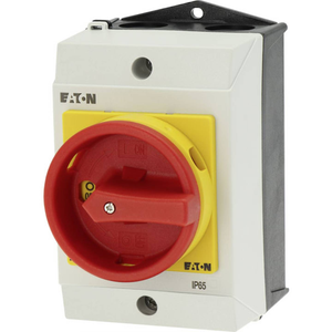 B-Ware Eaton Wartungsschalter Hauptschalter Schalter Bodenbefestigung Rot 1polig 690 V