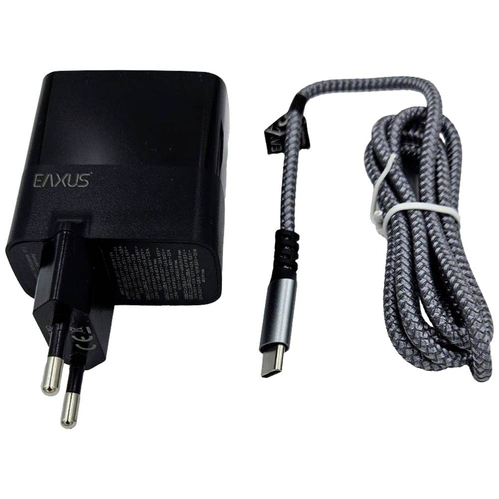 Eaxus Usb Ladegerät 65 W 2x Usb A, 2x Usb C Usb Schwarz Netzteil Batteriegerät B-Ware - 4260634749775