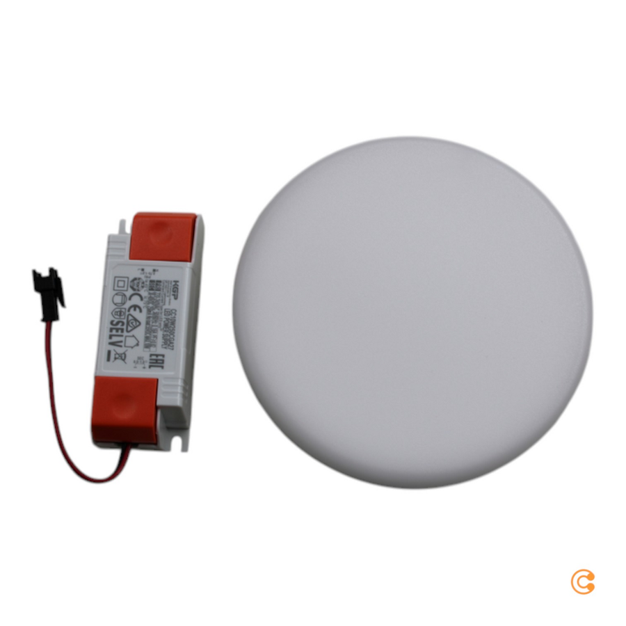 Paulmann Panel Einbauleuchte Deckenleuchte Led 3000 K 125mm Satin Vari Fit 10 W B-Ware - 4000870923887