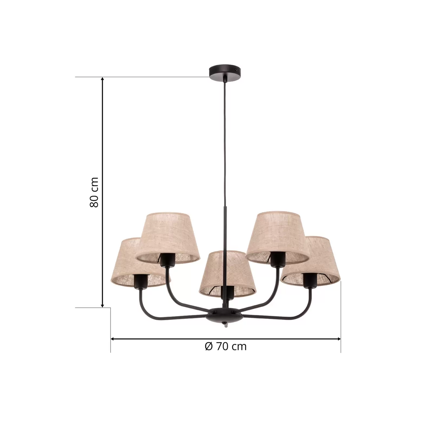 B-Ware Chicago Kronleuchter Deckenleuchte Deckenlampe Hängeleuchte Hängelampe Leuchte